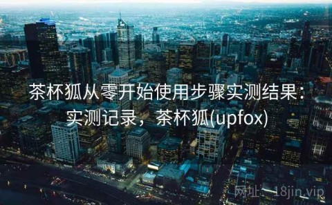 茶杯狐从零开始使用步骤实测结果：实测记录，茶杯狐(upfox)