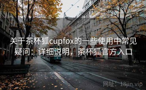 关于茶杯狐cupfox的一些使用中常见疑问：详细说明，茶杯狐官方入口