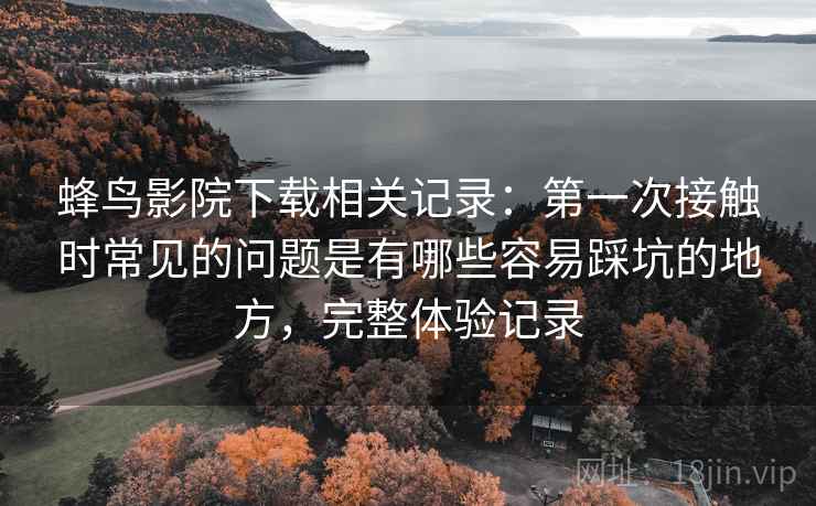 蜂鸟影院下载相关记录：第一次接触时常见的问题是有哪些容易踩坑的地方，完整体验记录